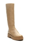 Matisse Adele Knee High Platform Boot In Oat