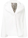 Vivetta Faux Fur Jacket In White