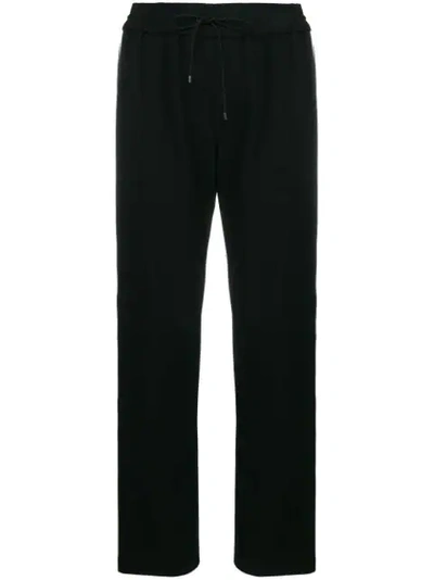 Kenzo Logo Band Techno Blend Track Pants In Black