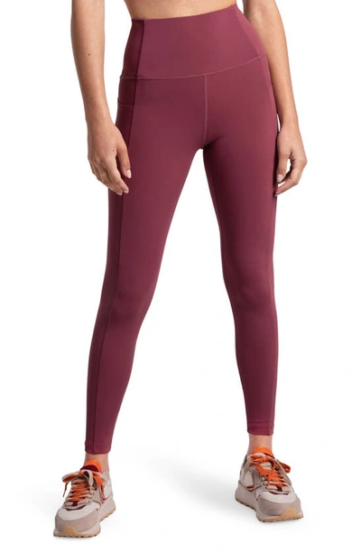 Lole Step Up Ankle Leggings In Thistle