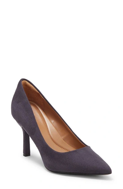 Nordstrom Rack Paige Leather Pump In Navy Midnight