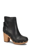 Kork-ease Dianna Block Heel Platform Bootie In Black F/ G