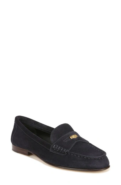 Veronica Beard Penny Loafer In Eclipse