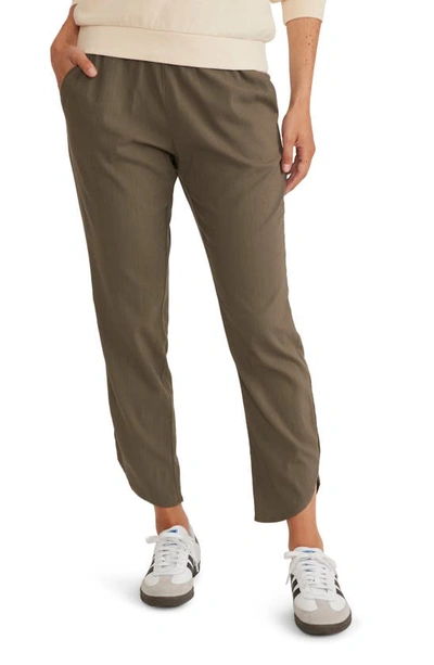 Marine Layer The Allison Pants In Olive