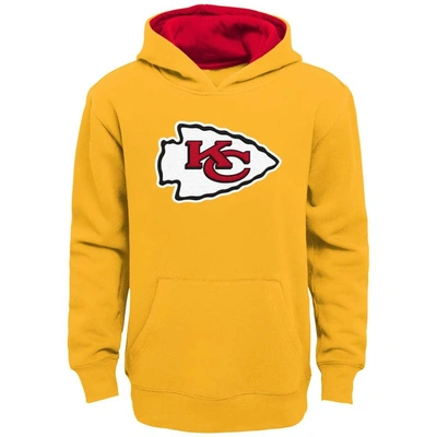 Outerstuff Kids' Youth Gold Kansas City Chiefs Prime Pullover Hoodie