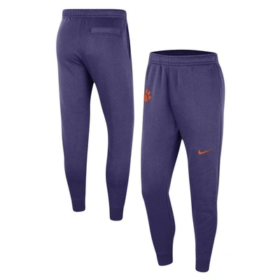 Nike Purple Clemson Tigers Club Fleece Pants