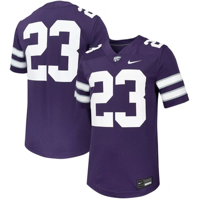 Nike #23 Purple Kansas State Wildcats Untouchable Football Replica Jersey