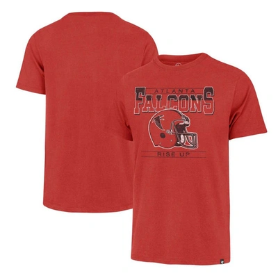 47 ' Red Atlanta Falcons Gridiron Classics Time Lock Franklin T-shirt