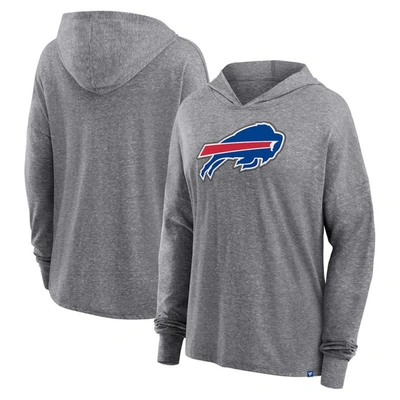 Fanatics Branded Heather Gray Buffalo Bills Cozy Primary Pullover Hoodie