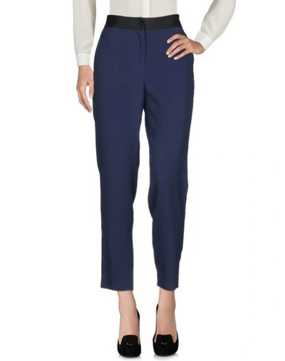 Atos Lombardini Casual Trousers In Dark Blue