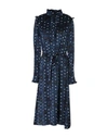 Essentiel Antwerp 3/4 Length Dresses In Dark Blue