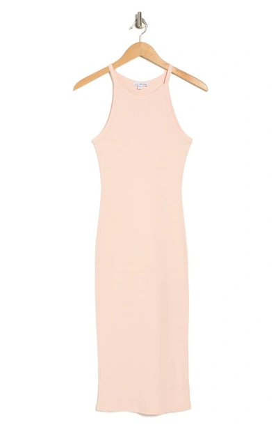 James Perse Ribbed Midi Tank Dress In Nougat | ModeSens