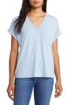 Tommy Bahama Kauai V-neck T-shirt In Light Sky Heather