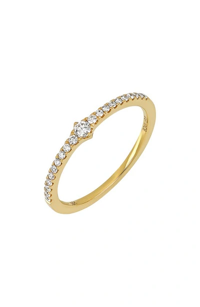 Bony Levy Liora Stackable Diamond Ring In 18ky Yellow Gold