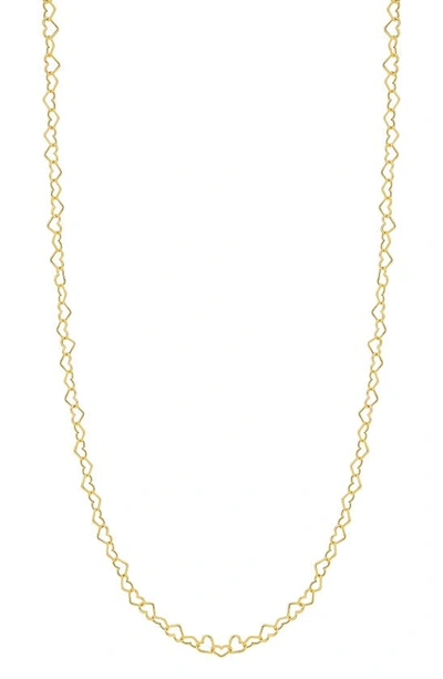 Bony Levy Kiera 14k Gold Heart Chain Necklace In 14k Yellow Gold