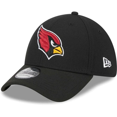 New Era Black Arizona Cardinals  Main 39thirty Flex Hat
