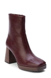 Coconuts By Matisse Duke Platform Bootie In Bordeaux