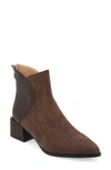 Journee Collection Consuello Bootie In Brown