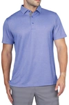 Tailorbyrd Classic Fit Solid Polo In Royal