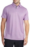 Tailorbyrd Classic Fit Solid Polo In Purple
