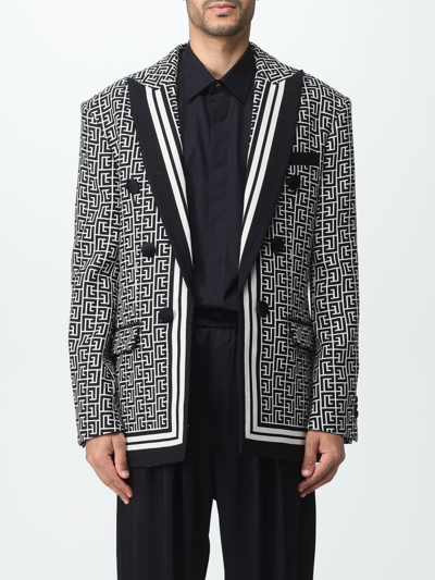Balmain Blazer Men In Black ModeSens