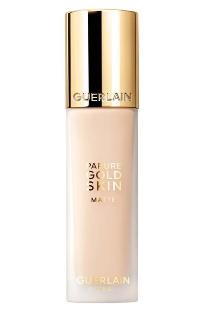 Guerlain Parure Gold Skin Matte Fluid Foundation In 0c