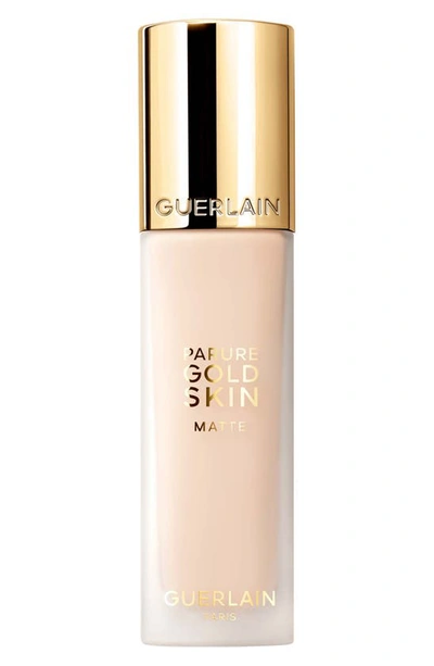 Guerlain Parure Gold Skin Matte Fluid Foundation In 0.5c