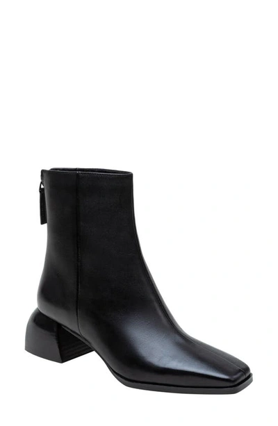 Linea Paolo Sage Square Toe Bootie In Black