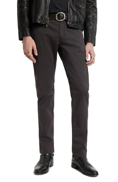 John Varvatos J701 Regular Fit Straight Leg Jeans In Chocolate