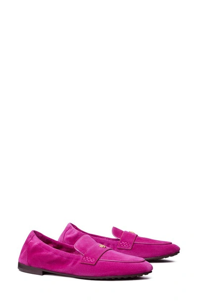 Tory Burch Ballet Loafer In Fuschia