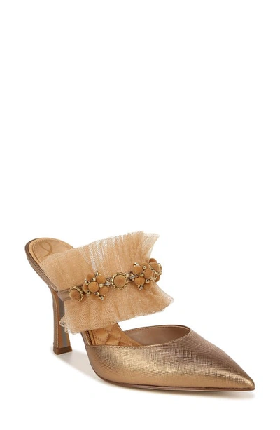 Sam Edelman Hughes Mule In Deep Gold