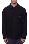 686 Sierra Fleece Flannel Shirt In Black