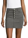 J Brand Rosalie Skirt In Grey