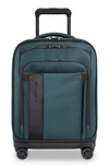 Briggs & Riley Zdx 21-inch Expandable Spinner Suitcase In Blue