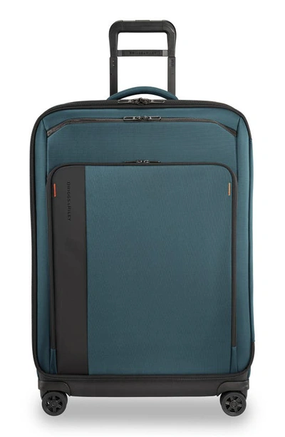 Briggs & Riley Large Zdx 29-inch Expandable Spinner Packing Case In Blue