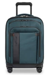 Briggs & Riley Zdx 22-inch Expandable Spinner Suitcase In Blue