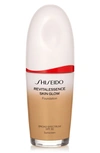 Shiseido Revitalessence Skin Glow Foundation Spf 30 In 350 Maple - Balanced Tone For Medium-tan Skin