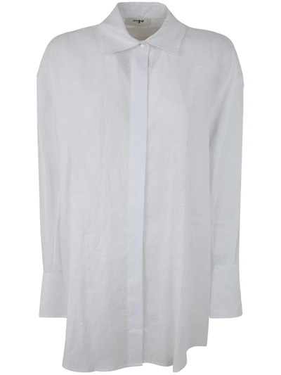 Nina 14.7 Maxi Shirt Clothing In White