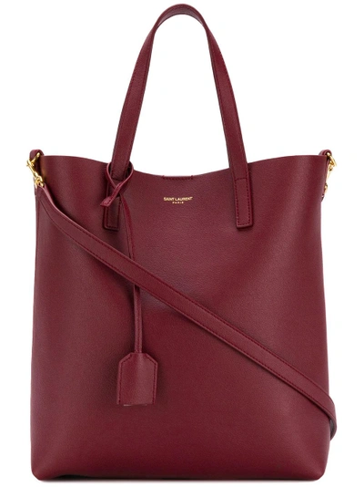 Saint Laurent Toy Shopper Bag In Red