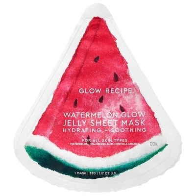 Glow Recipe Watermelon Glow Jelly Sheet Mask 1.17 oz/ 33 G