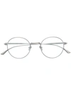 Masunaga Round Frame Glasses - Metallic