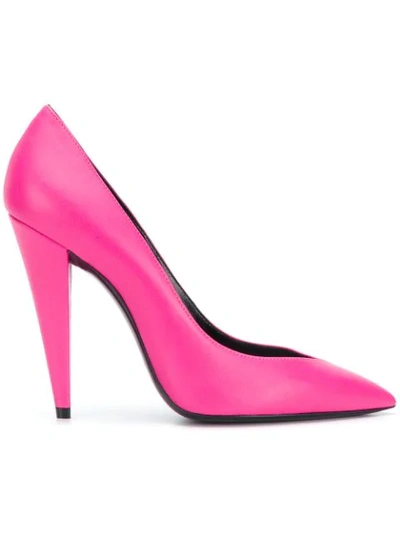 Saint Laurent Era 110 Pumps - Pink In Pink & Purple