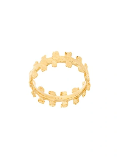 Wouters & Hendrix My Favourite Cast Ribbon Ring In Metallic