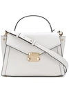 Michael Michael Kors Whitney Medium Satchel - White