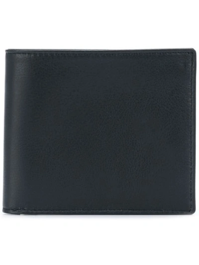 Maison Margiela Contrast Bi-fold Wallet In Black