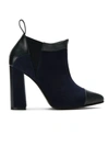 Studio Chofakian Panelled Suede Boots - Blue