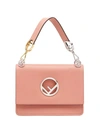Fendi Kan I F Small Shoulder Bag In Pink