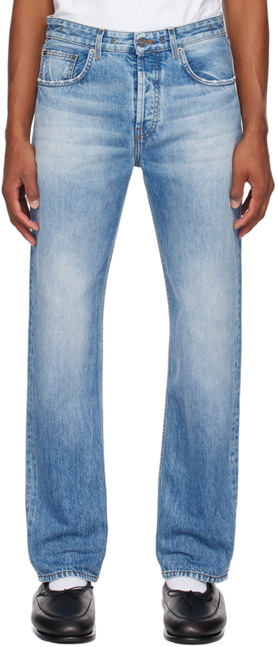 Jacquemus Le De Nîmes Fresa Straight Jeans - Men's - Regenerative Cotton In Blue