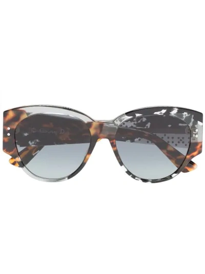 Dior Eyewear 'lady  55' Sonnenbrille - Grau In Grey