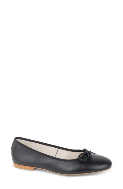 Patricia Green Bow Ballet Flat In Black